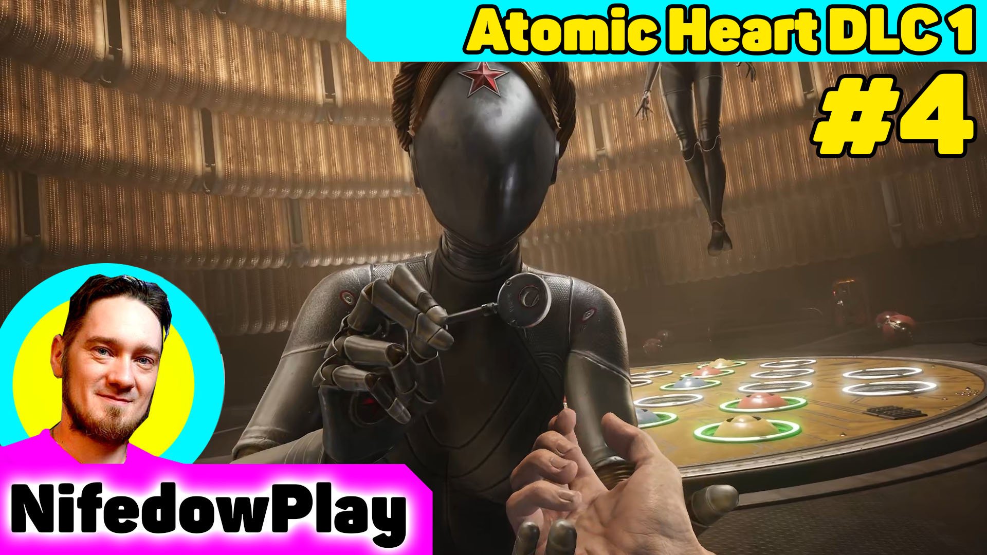 NifedowPlay ▶ Atomic Heart DLC 1 - Часть 4 - Ремонт Элеоноры! (Финал)