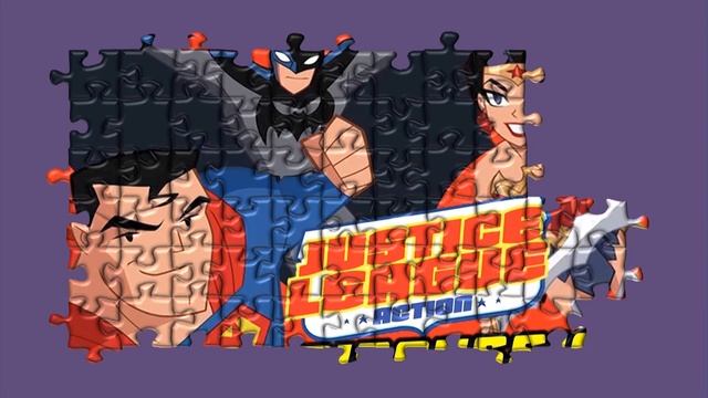 Justice League Action Puzzle Kid Puzzle Games смотреть онлайн