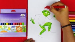 Как нарисовать ГРИНЧА