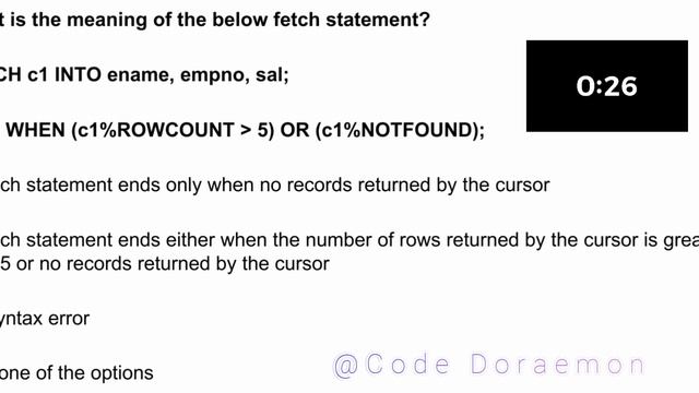 TCS IRA JAVA/PYTHON/UNIX/KYT/UI MCQ QUESTIONS AND ANSWER|MOST COMMON PROGRAMMING MCQS