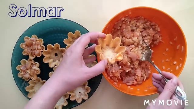 Корзинки с мясом. Куриное филе запеченное под сыром в корзинке. Новогодний стол 2022
