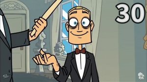 Все удары Густава линейкой за первый сезон! Сколько раз он ударил Глэма? ( Разбор MetalFamily)