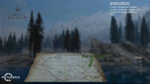 Skyrim - My Main menu - You Are Here SE-AE