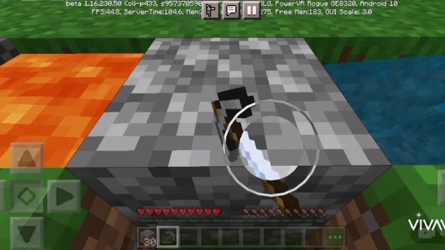 Начало выживания, Железная кирка! майнкрафт Скай блок. Minecraft PE смотреть онлайн