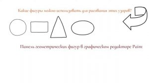 Фигуры в графическом редакторе 3 класс