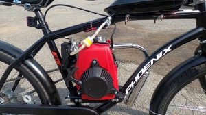 4х тактный веломотор на велосипеде типа КРУИЗЕР, PHOENIX CRUISER