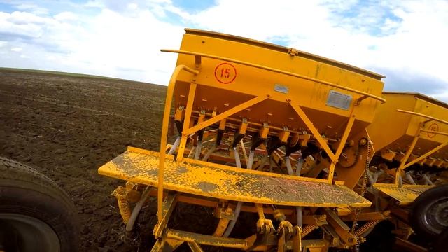 Настройка сеялки на нужную норму высева [GoPro]