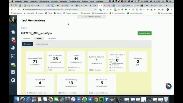 Как увеличить доходимость до вебинара и окупаемость трафика. Каналы трафика. Автовебинар.