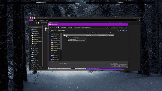 FIFA 21 COMO INSTALAR MODS смотреть онлайн