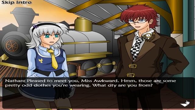 Dating Sim! AWKWARD TIME TRAVELS! Chrono Days #1 смотреть онлайн
