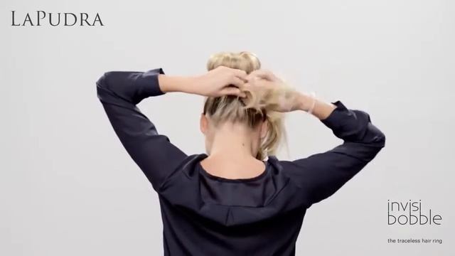 Резинка для волос Invisibobble Идея для причёски смотреть онлайн