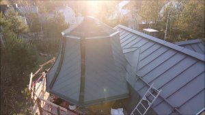 Кровля шашкой! С Башенкой! Фальцевая кровля