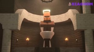 Minecraft Villager Skibidi Toilet - Coffin Dance Meme 3 (Remix)
