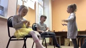 Работа с заикающимися детьми. Логопедическая ритмика. Часть занятия.