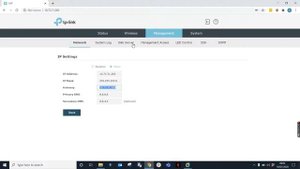 TP Link EAP225-Outdoor Setup for Static IP
