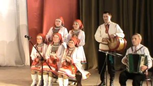 Марийский народный ансамбль "Пеледыш" г. Вятские Поляны - Марийские наигрыши в исполнении ложкарей