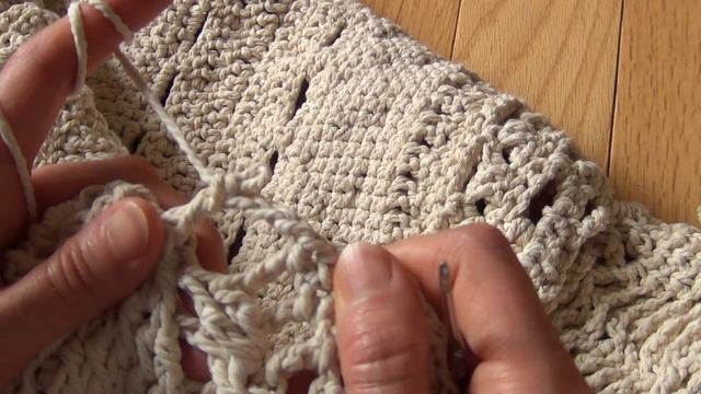 ყაისნაღით მოქსოვილი ოვალური ფარდაგი. ნაწილი XXVIII. Oval crochet rug. Part XXVIII. смотреть онлайн