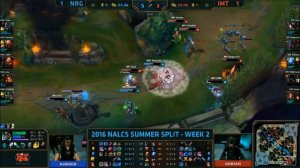 NALCS Highlights: NRG vs IMT & APX vs NV | Summer Split 2016 W2D1