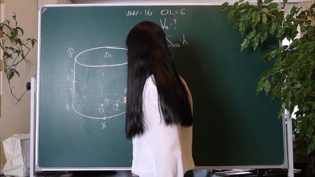 Найти объем цилиндра. смотреть онлайн