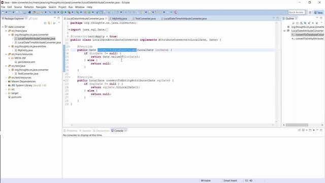 How to persist LocalDate and LocalDateTime with JPA смотреть онлайн