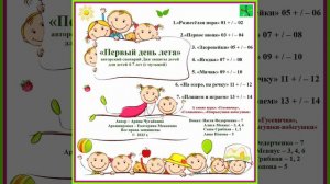 Арина Чугайкина Первый день лета - авторский сценарий праздника, посвящённого Дню защиты детей (с му