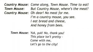 Spotlight 2 p.58-59 CD&DVD The town mouse & The country mouse