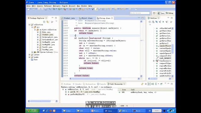108 容器 equals和hashcode JDK源代码分析 JAVA基础300集最全教程 尚学堂 高淇 смотреть онлайн