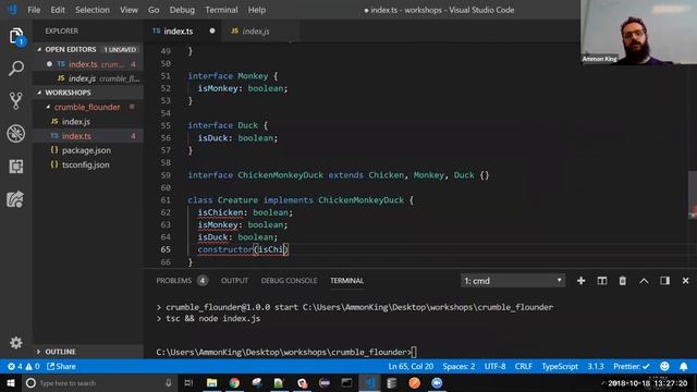 Woz U Learn to Code: Angular Typescript Classes and Decorators