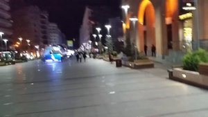 Ереван. Прогулка ночным бульваром. Yerevan