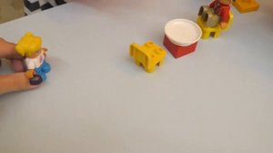 Пиццерия LEGO duplo РАСПАКОВКА. Готовим пиццу. Мультик про игрушки