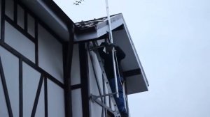 Установка эфирной антенны