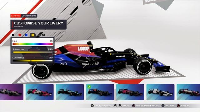 F1 2021 MYTEAM IDEAS USA (Cadillac, Dodge and Chevrolet)