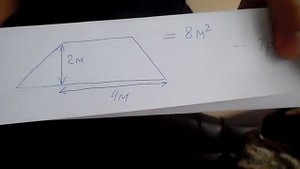 Как высчитать квадратуру из треугольника,трапеции и т. д.