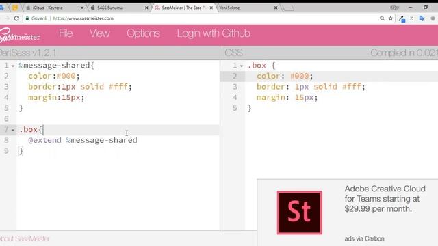 SASS: Extend Olayları смотреть онлайн