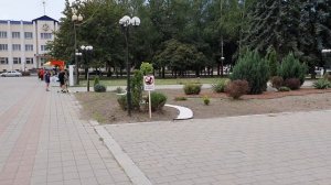 Площадь г.Майский КБР лето 2020
