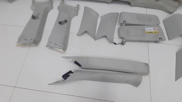 Обшивка потолка (светлая алькантара) с обшивками салона (Alston) для Range Rover Sport 2 L494 смотреть онлайн