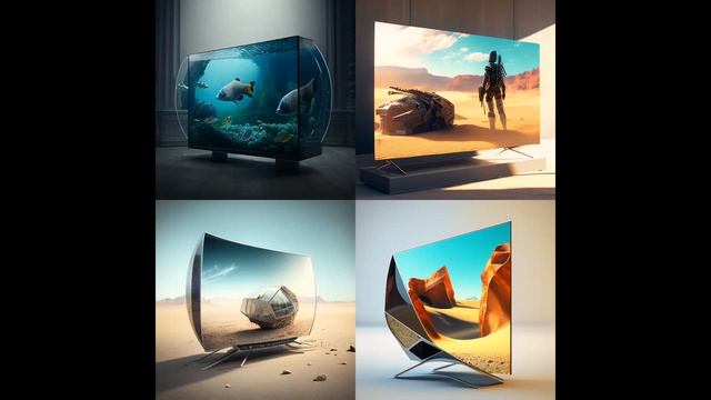 А вот так Нейросеть Видит телевизоры будущего 1 ваще аквариум