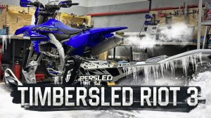 ✅ СОБИРАЕМ СНОУБАЙК  "TIMBERSLED RIOT 3" НА БАЗЕ ЯМАХА 450