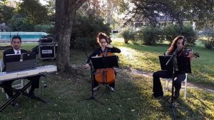 Perfect - violin, cello y piano ceremonia de casamiento en La Quinta de Bella Vista