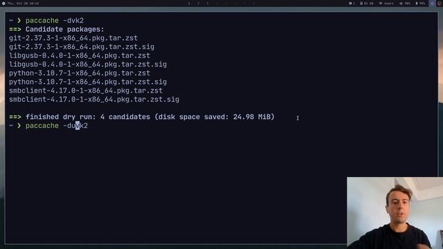 Pacman is BLOATING Up My System! Cleaning the cache in Arch Linux