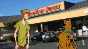 Shaggy and Scooby go down to Hometown Buffet