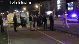 В Ижевске в аварии на перекрестке Удмуртской и 10 лет Октября пострадала девушка