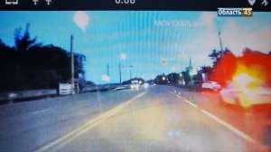 В Кургане в аварию попала служебная машина ДПС