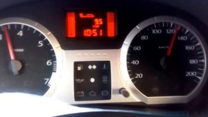 Испытание скоростной пары 0,756 пятой передачи, Лада Ларгус.
