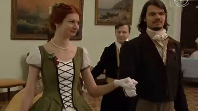 Пышные платья, стильные фраки, роскошь и изысканность 19-го столетия смотреть онлайн