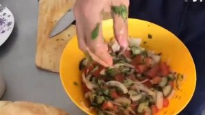 Таджикский Шакароб/ Салат к плову, шашлыку и другим мясным блюдам/ Tajik Shakarob