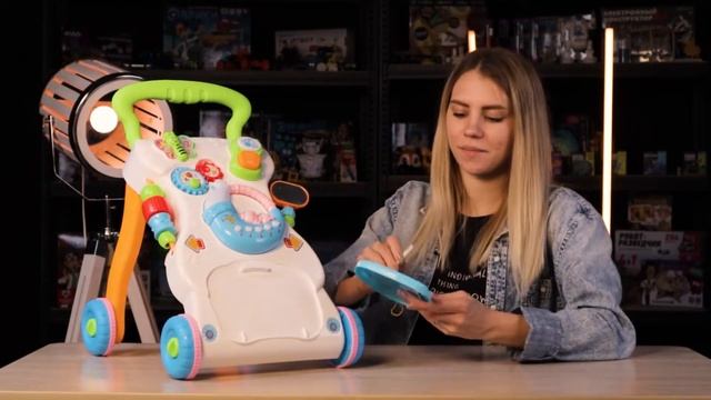 Развивающая каталка-ходунки! // ZABIAKA смотреть онлайн