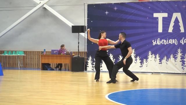 Юлия Кузнецова и Василий Тарасов, финал JnJ Star+Champion, slow, Тайга 2024