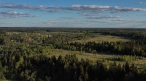 Москва река, деревня Грибово, разрушенная церковь