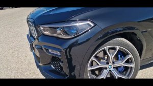 BMW X6 - бронирование переднего бампера полиуретановой плёнкой, бронирование фар, окраска решетки